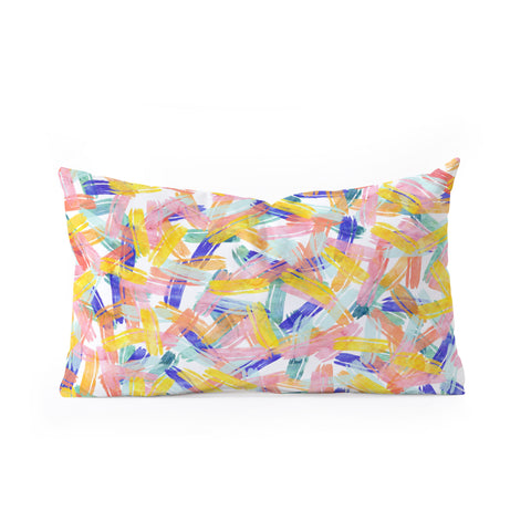 Hello Sayang Sparklers Oblong Throw Pillow