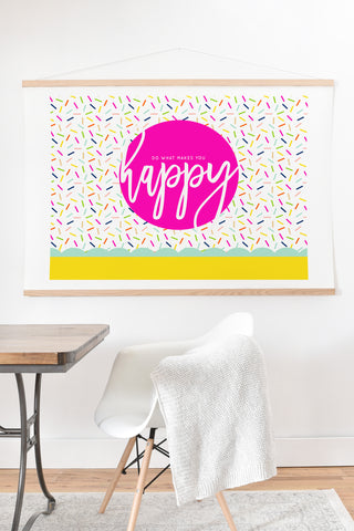 Hello Sayang Sprinkles of Fun Art Print And Hanger