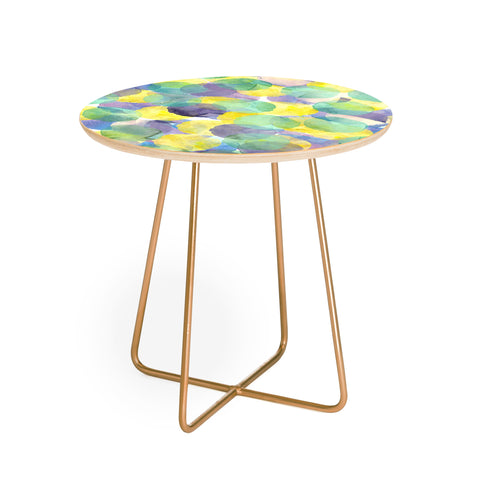 Hello Sayang Swim in the Ocean Round Side Table