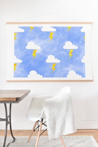 Hello Sayang Thunderstorm Art Print And Hanger