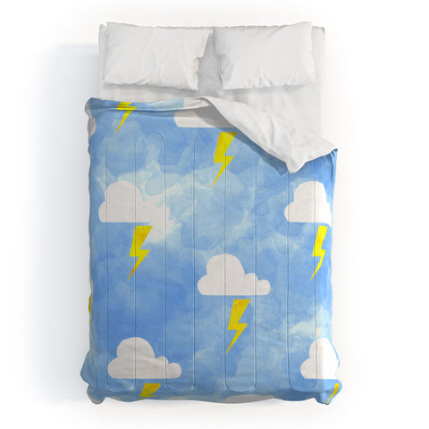 Hello Sayang Thunderstorm Comforter