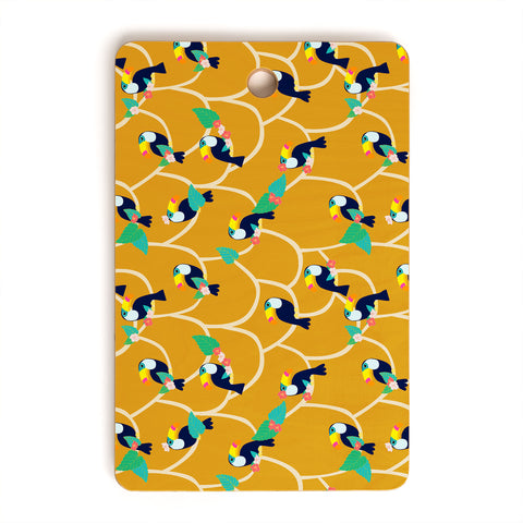 Hello Sayang Toucan Play This Mustard Game Cutting Board Rectangle