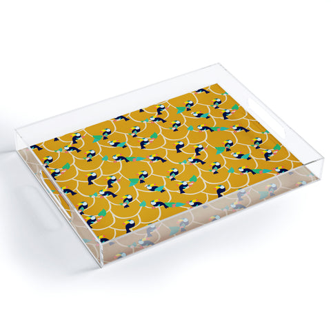 Hello Sayang Toucan Play This Mustard Game Acrylic Tray