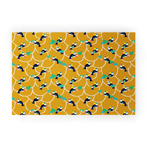 Hello Sayang Toucan Play This Mustard Game Welcome Mat
