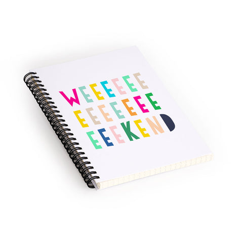 Hello Sayang Weekend Spiral Notebook