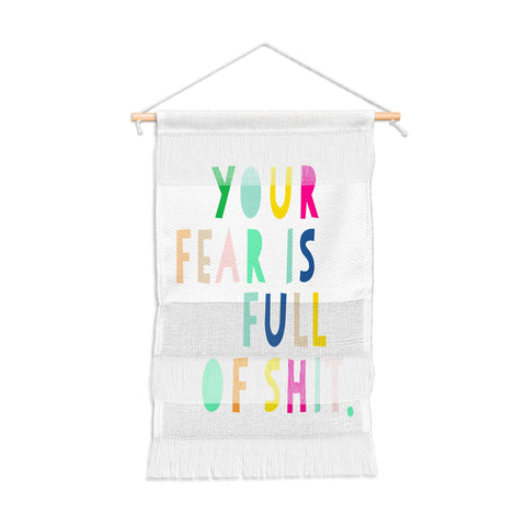 Hello Sayang Your Fear Is Full Of Shit Wall Hanging Portrait