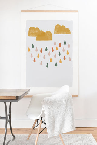 Hello Twiggs A Rainy Day Art Print And Hanger