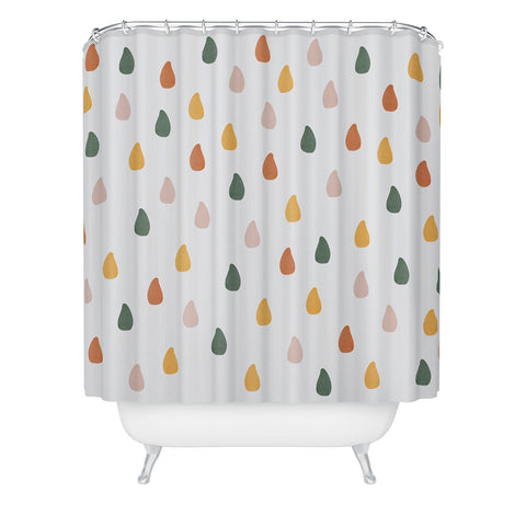 Hello Twiggs A Rainy Day Shower Curtain