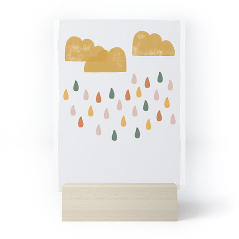 Hello Twiggs A Rainy Day Mini Art Print