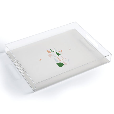 Hello Twiggs All Play All Day Acrylic Tray