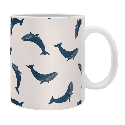 Hello Twiggs Blue Whale Coffee Mug