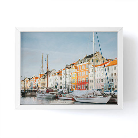 Hello Twiggs Copenhagen Harbour Framed Mini Art Print
