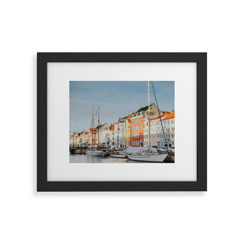 Hello Twiggs Copenhagen Harbour Framed Art Print