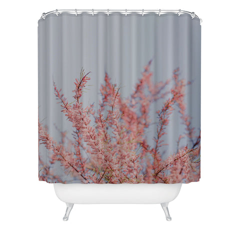 Hello Twiggs Cotton Candy Flowers Shower Curtain