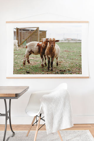 Hello Twiggs Counting Sheep Art Print And Hanger