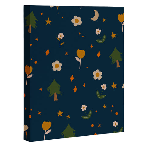 Hello Twiggs Fall Forest Art Canvas