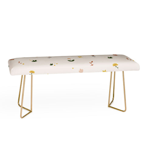Hello Twiggs Florals and Leaves Bench