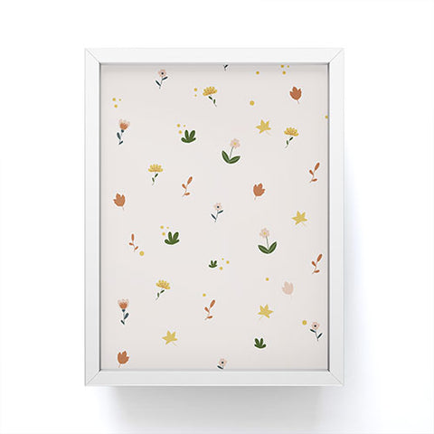 Hello Twiggs Florals and Leaves Framed Mini Art Print