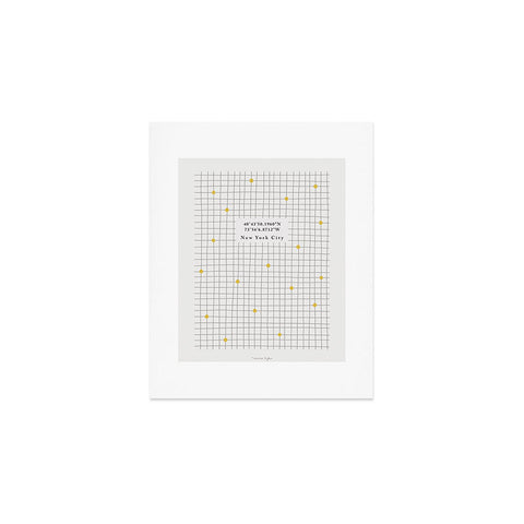 Hello Twiggs Grid and Dots Art Print