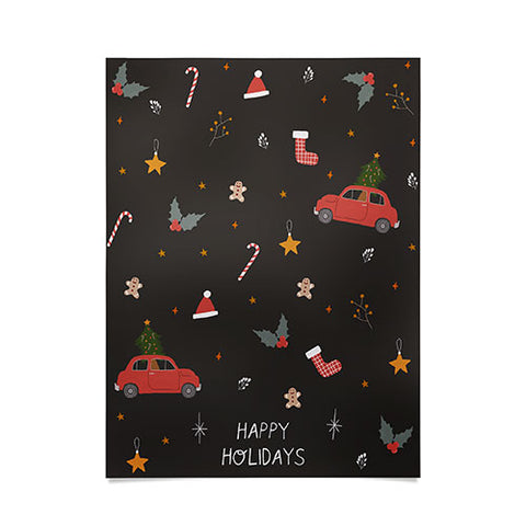 Hello Twiggs Ho Ho Ho Happy Holidays Poster