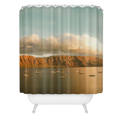 Hello Twiggs In the Island Shower Curtain