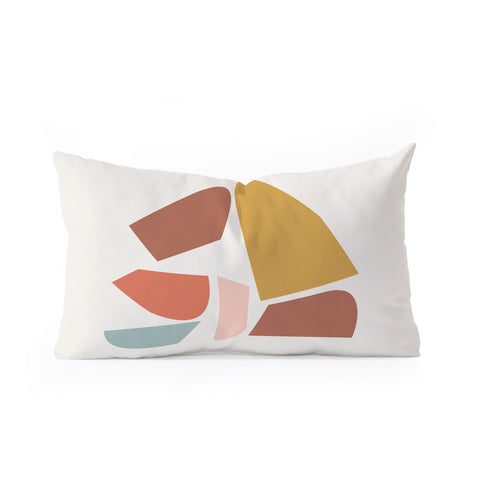 Hello Twiggs Modern Abstract Oblong Throw Pillow