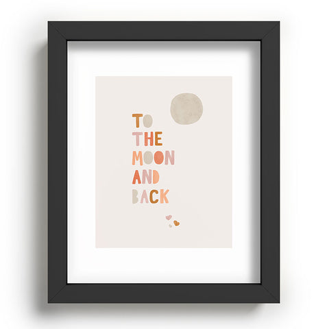 Hello Twiggs Moon and Back Recessed Framing Rectangle
