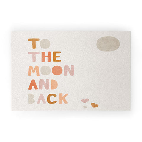 Hello Twiggs Moon and Back Welcome Mat