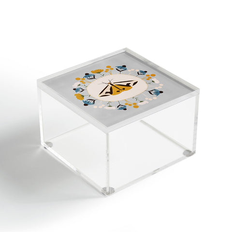 Hello Twiggs Moths and Flowers Acrylic Box