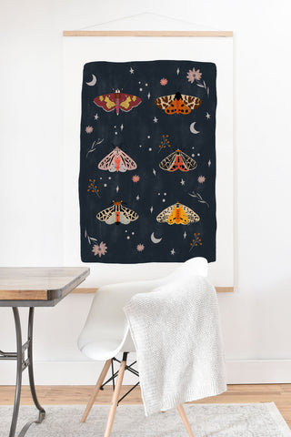 Hello Twiggs Nocturnal Moths Art Print And Hanger