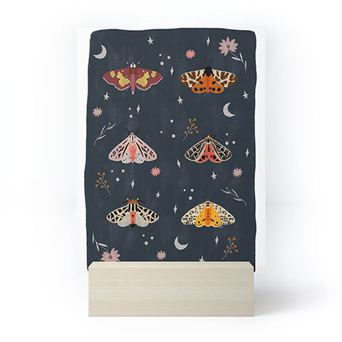 Hello Twiggs Nocturnal Moths Mini Art Print
