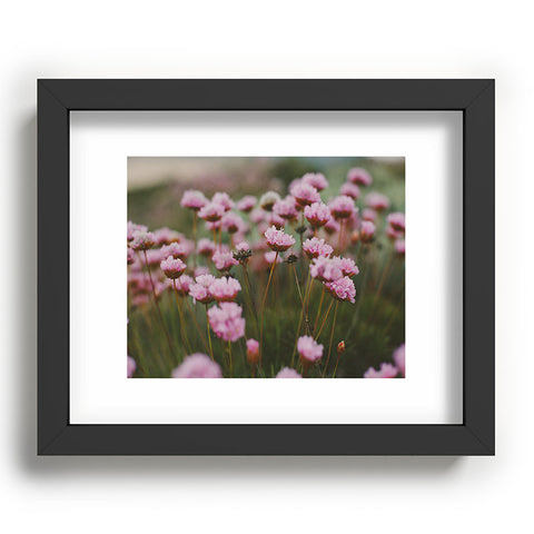 Hello Twiggs Pale Pink Flowers Recessed Framing Rectangle