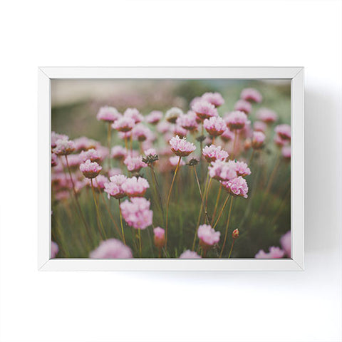 Hello Twiggs Pale Pink Flowers Framed Mini Art Print