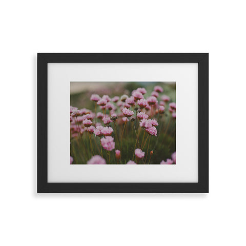 Hello Twiggs Pale Pink Flowers Framed Art Print