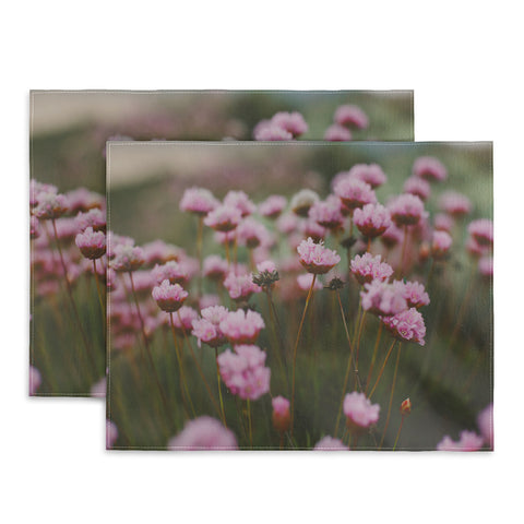 Hello Twiggs Pale Pink Flowers Placemat