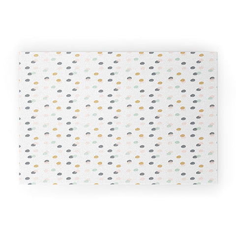 Hello Twiggs Pastel Bubbles Welcome Mat