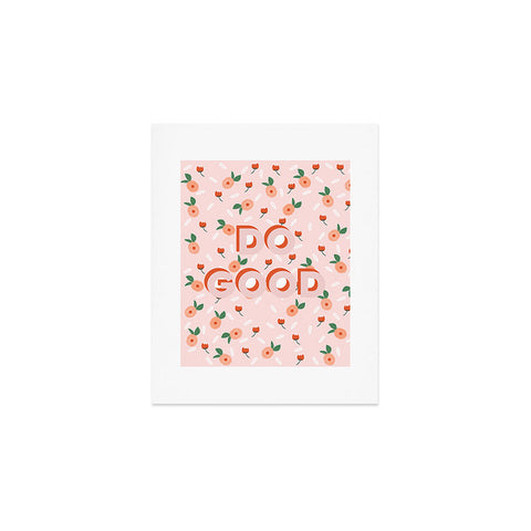 Hello Twiggs Peaches and Poppies Art Print