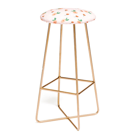Hello Twiggs Peaches and Poppies Bar Stool