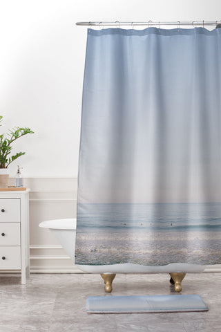 Hello Twiggs Quiet Day Shower Curtain And Mat