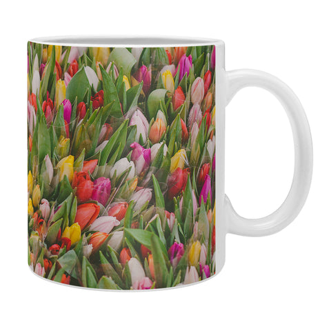 Hello Twiggs Rainbow Tulips Coffee Mug