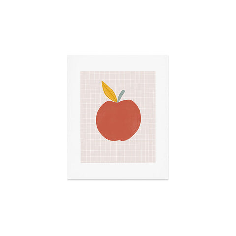 Hello Twiggs Red Apple Art Print