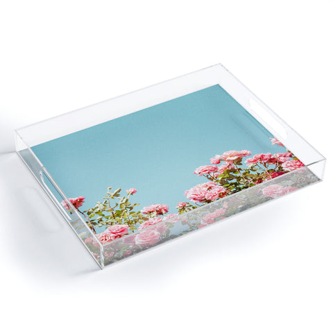 Hello Twiggs Roses are Pink Acrylic Tray