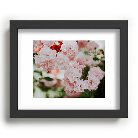 Hello Twiggs Soft Pink Roses Recessed Framing Rectangle