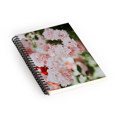 Hello Twiggs Soft Pink Roses Spiral Notebook