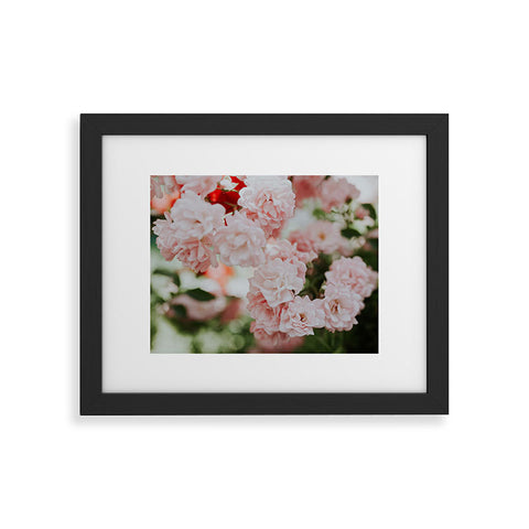 Hello Twiggs Soft Pink Roses Framed Art Print