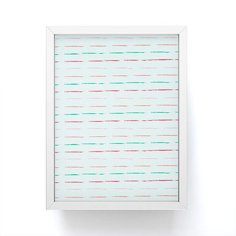 Hello Twiggs Summer Stripes Framed Mini Art Print