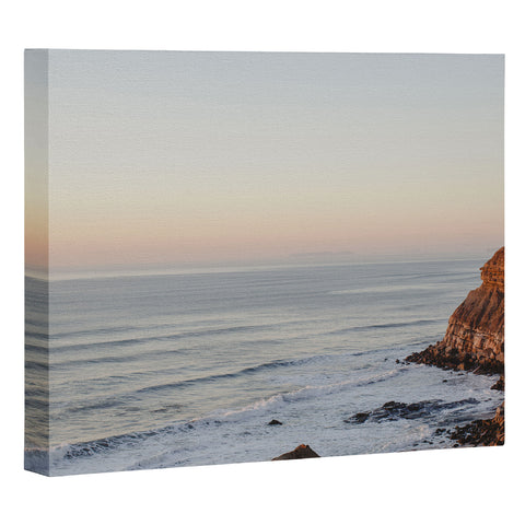 Hello Twiggs Sunset at the Beach Art Canvas