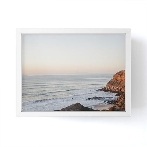 Hello Twiggs Sunset at the Beach Framed Mini Art Print