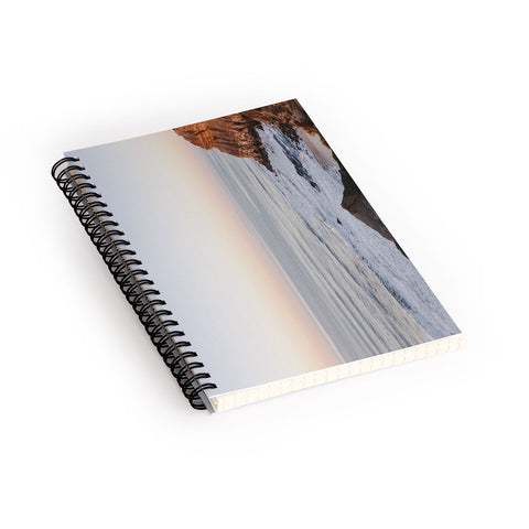 Hello Twiggs Sunset at the Beach Spiral Notebook