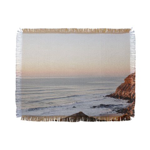 Hello Twiggs Sunset at the Beach Throw Blanket